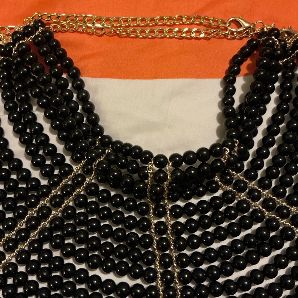 Pearl Body Chain Hand-woven Pearl Shawl Fashion Body Jewelry By Bodily - Picture 3 of 15